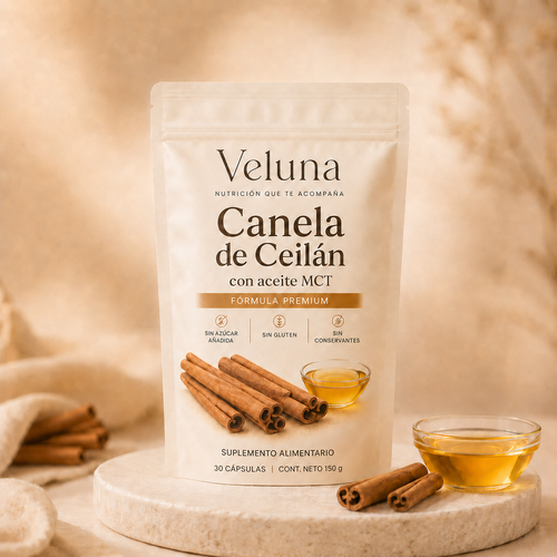 Canela de Ceilán con aceite MCT | Tu ritmo de equilibrio diario.